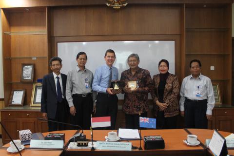 Penandatanganan MoU antara UNY dan University of Auckland, Selandia Baru