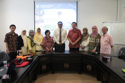Studi Banding Sekolah Tinggi Pariwisata Trisakti (STPT) ke Kantor Urusan Internasional dan Kemitraan (KUIK) Universitas Negeri Yogyakarta