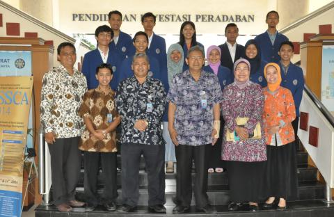 Pelepasan 12 Mahasiswa UNY Ke 2nd IYLC 2014Kuala Lumpur, Malaysia